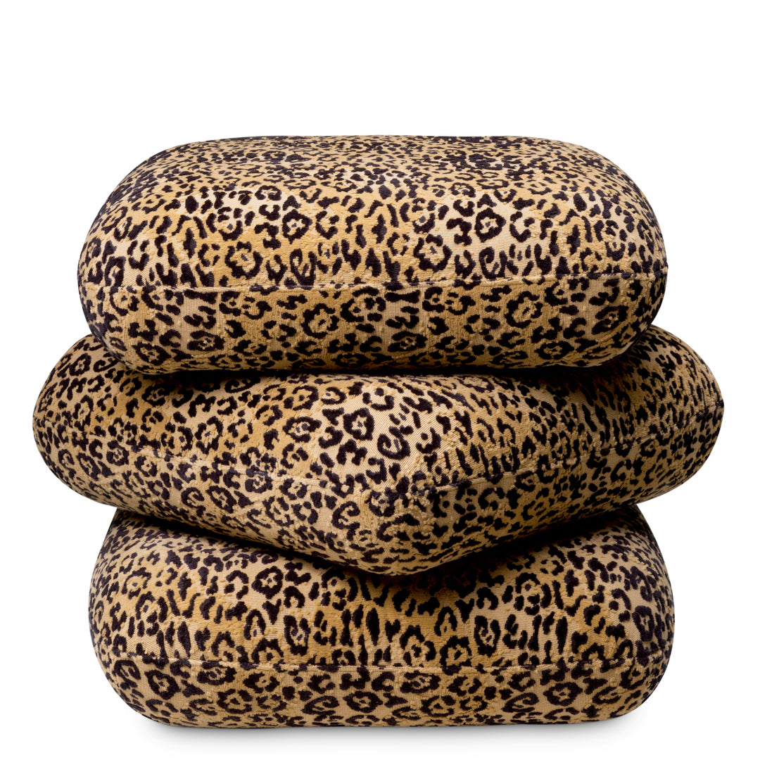 Eichholtz Ottoman Greenwich Bernard Leopard