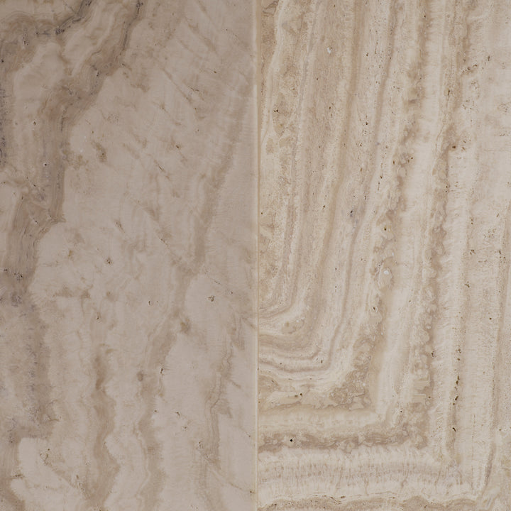 Eichholtz Eettafel Piazza Travertine Vierkant 120 cm