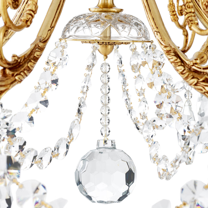 Eichholtz Chandelier Duvaux Antique Gold