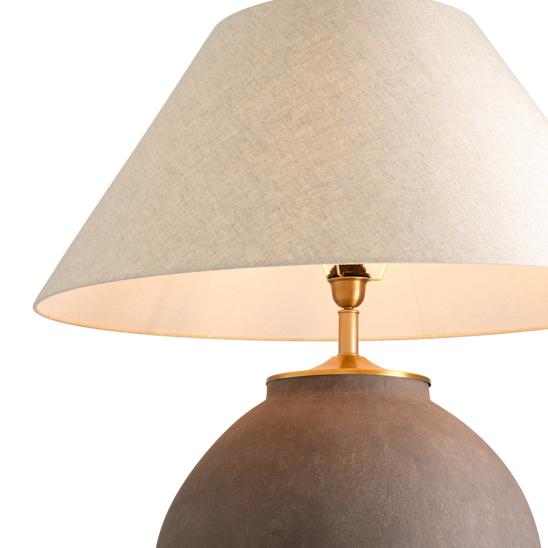 Eichholtz Tafellamp Moon Jar Taupe