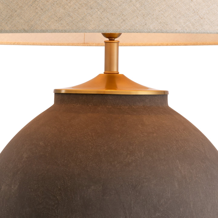 Eichholtz Tafellamp Moon Jar Taupe