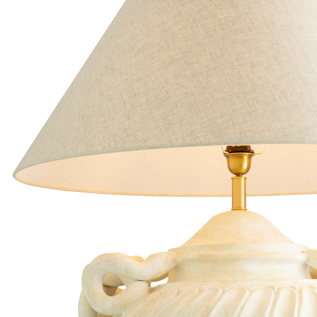 Eichholtz Tafellamp Antonine Antique Look Brushed Brass