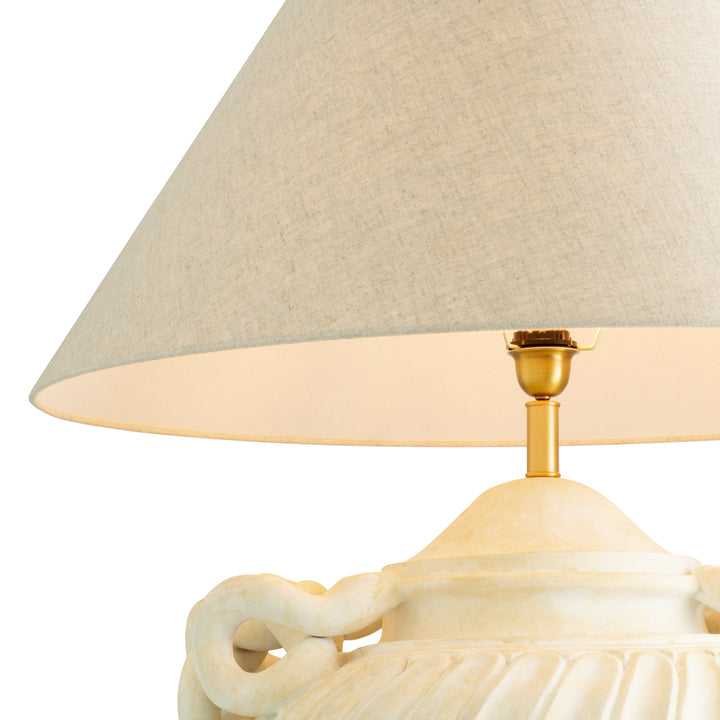 Eichholtz Tafellamp Antonine Antique Look Brushed Brass