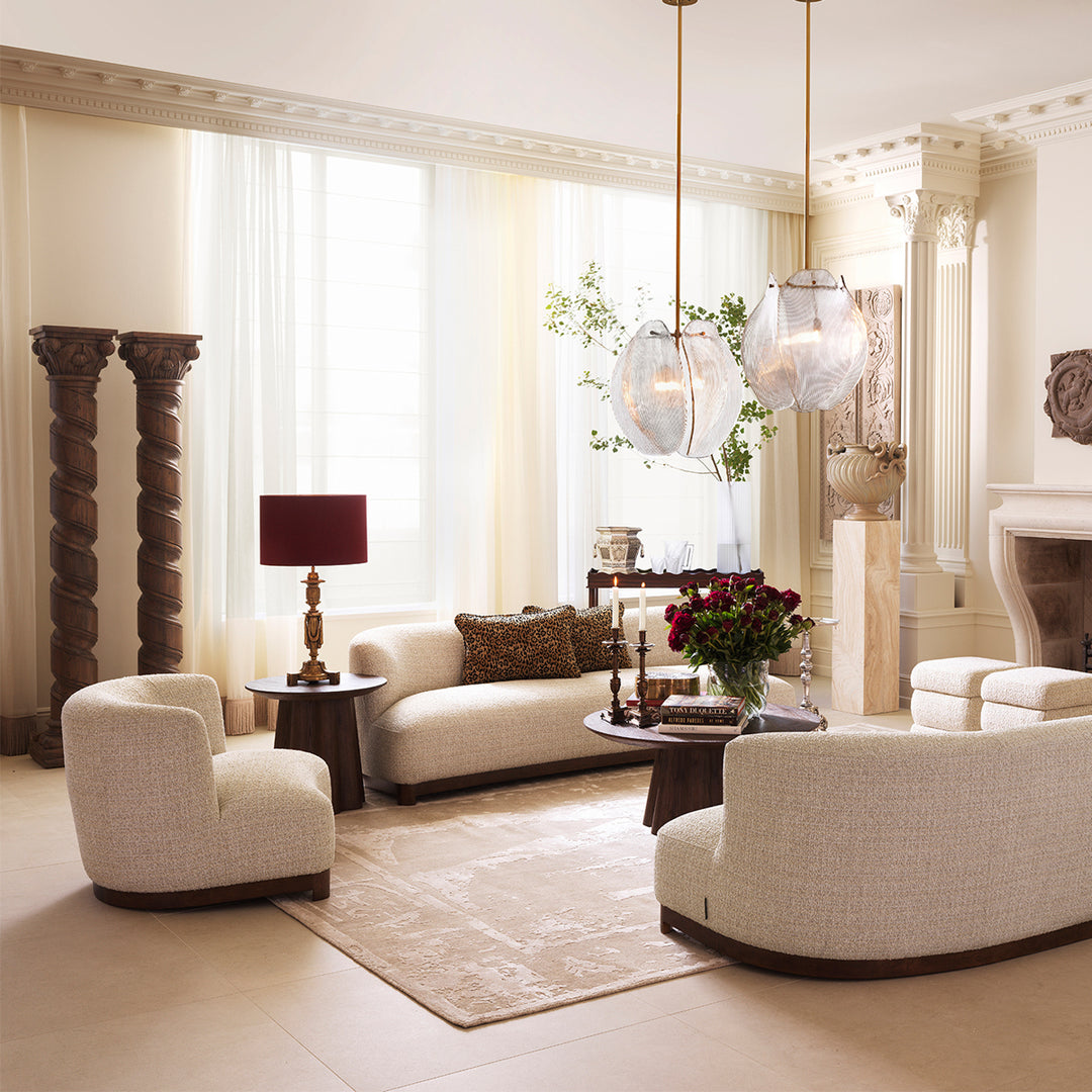 Eichholtz Fauteuil Stelvio Winslow Chenille Beige