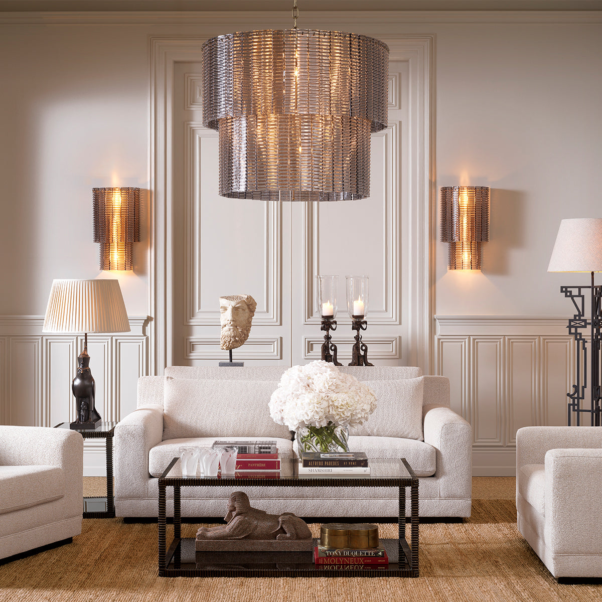 Eichholtz Sofa Manhattan S Palmer Beige