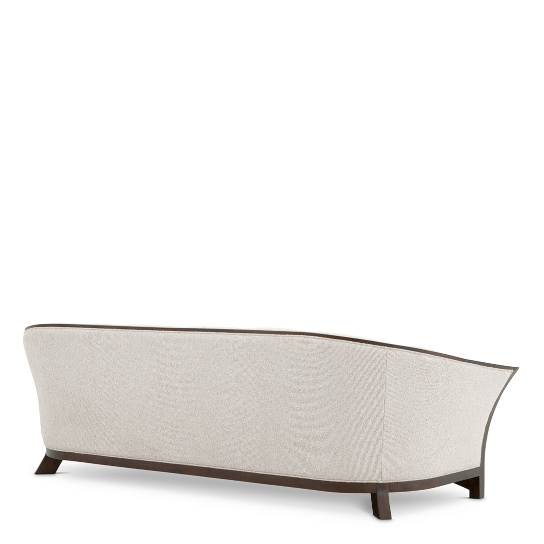 Eichholtz Bank Bleecker Palmer Beige Mahogany Look