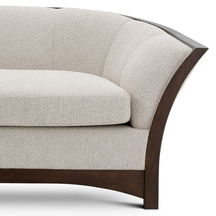 Eichholtz Bank Bleecker Palmer Beige Mahogany Look