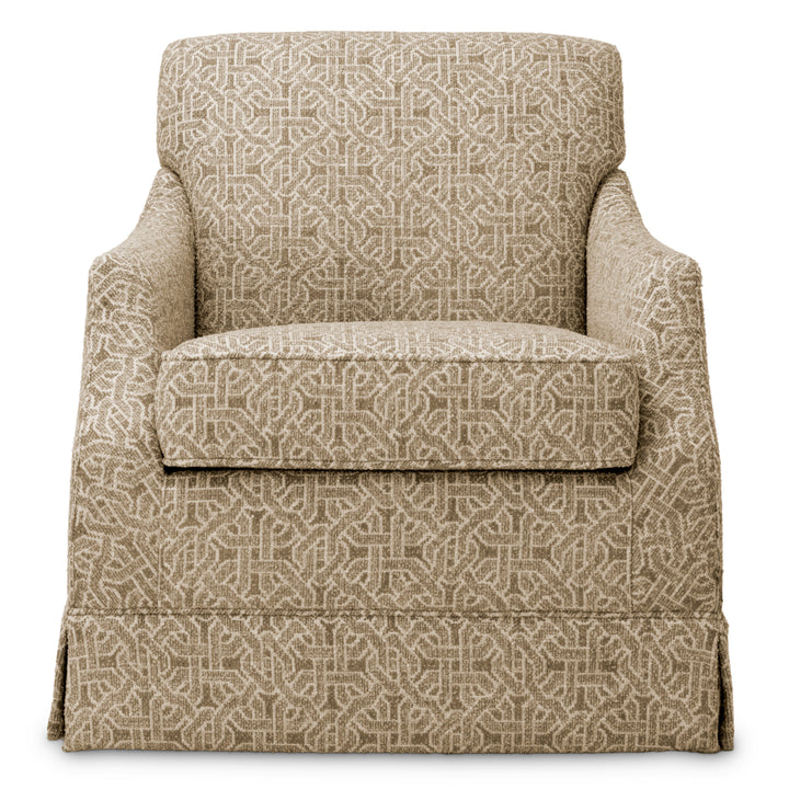 Eichholtz Draai fauteuil Madison Frieze Jacquard Beige