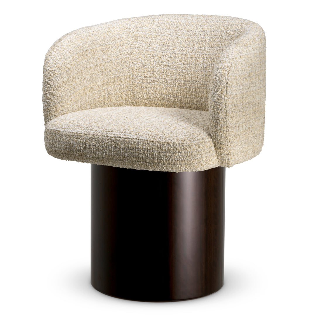 Eichholtz Eetkamerstoel Marly Chenille Beige