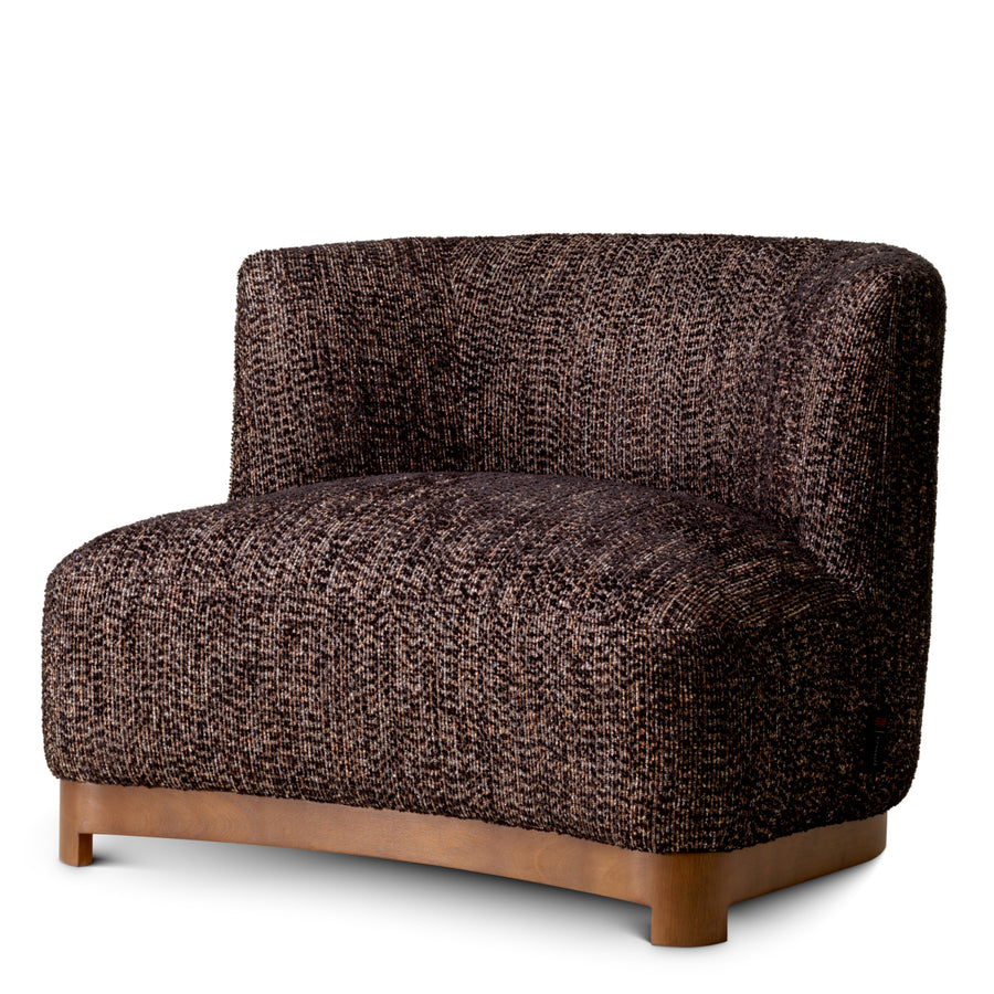 Eichholtz Fauteuil Stelvio Norman Bouclé Black