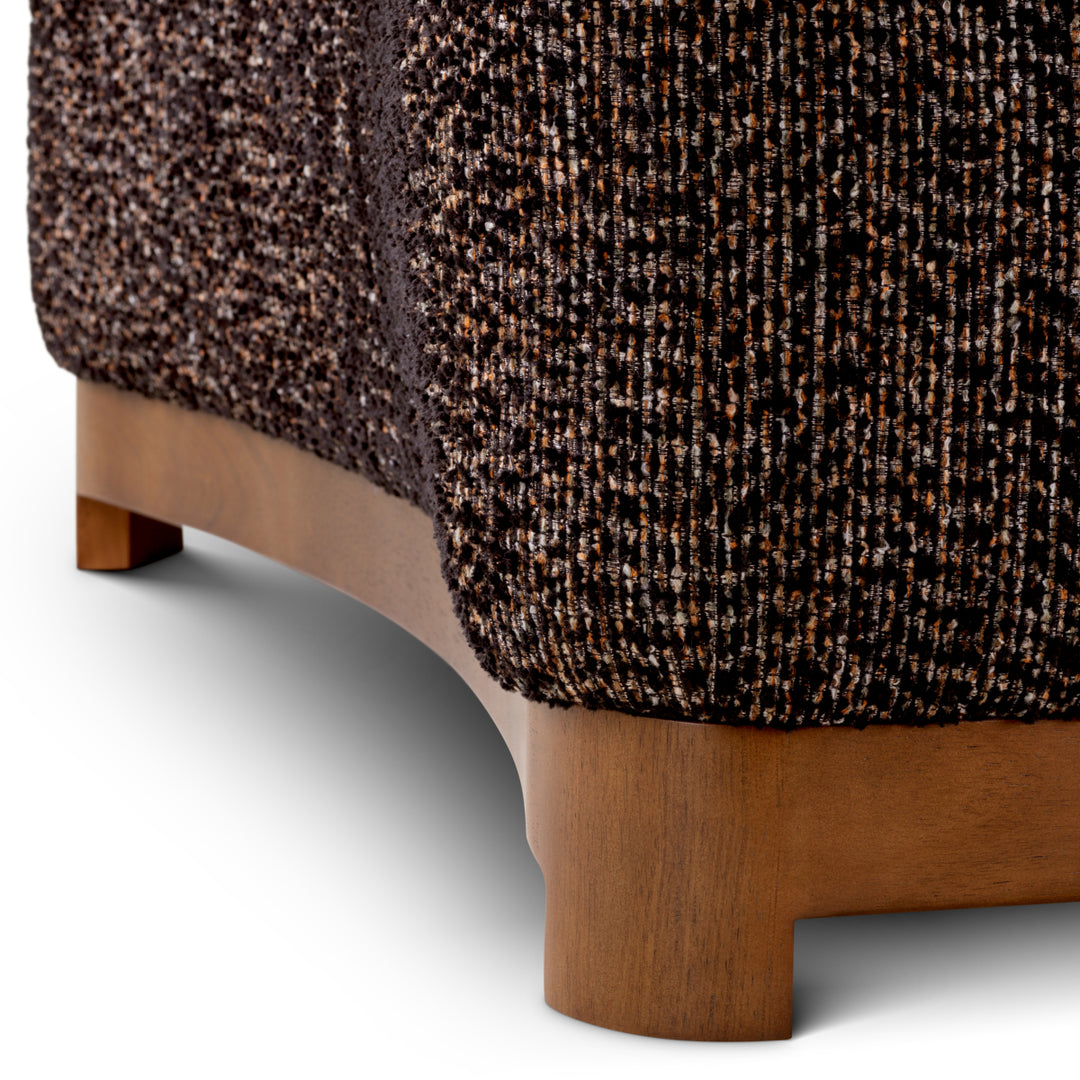 Eichholtz Fauteuil Stelvio Norman Bouclé Black