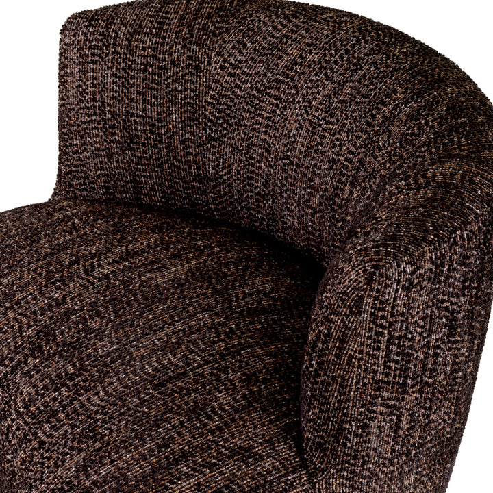 Eichholtz Fauteuil Stelvio Norman Bouclé Black
