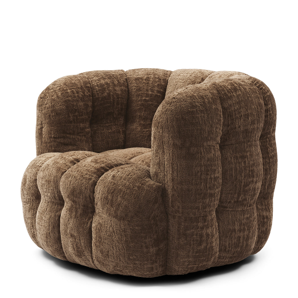 Rivièra Maison Arosa Draaifauteuil Brown