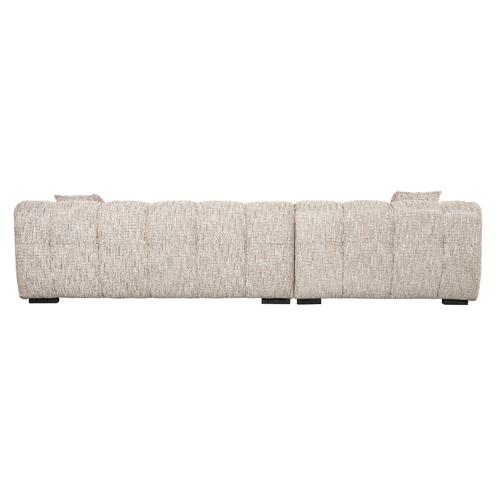 Sofa Hazel 3-seater + lounge left trendy nature