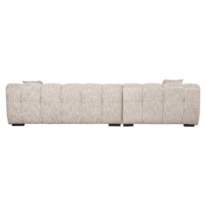 Sofa Hazel 3-seater + lounge left trendy nature