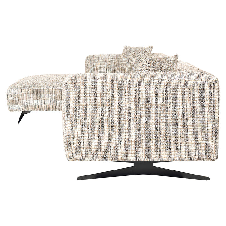 Sofa Hoxton 3-seater + lounge left (Be Trendy 01 Nature)