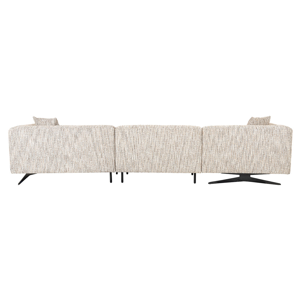 Sofa Hoxton 3-seater + lounge left (Be Trendy 01 Nature)