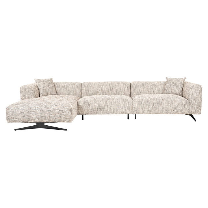 Sofa Hoxton 3-seater + lounge left (Be Trendy 01 Nature)