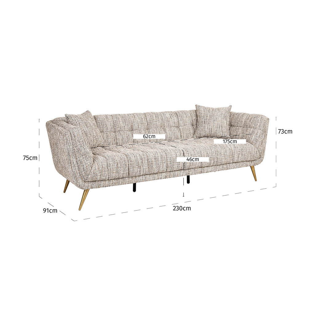Richmond Interiors Sofa Huxley - Trendy Nature
