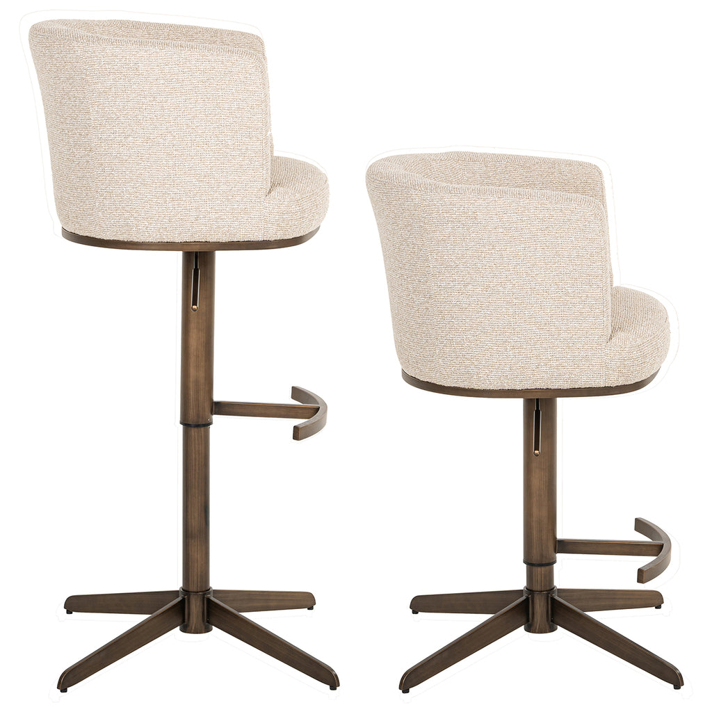 Bar/counterstoel Cheyenne biscotti (Biscotti)