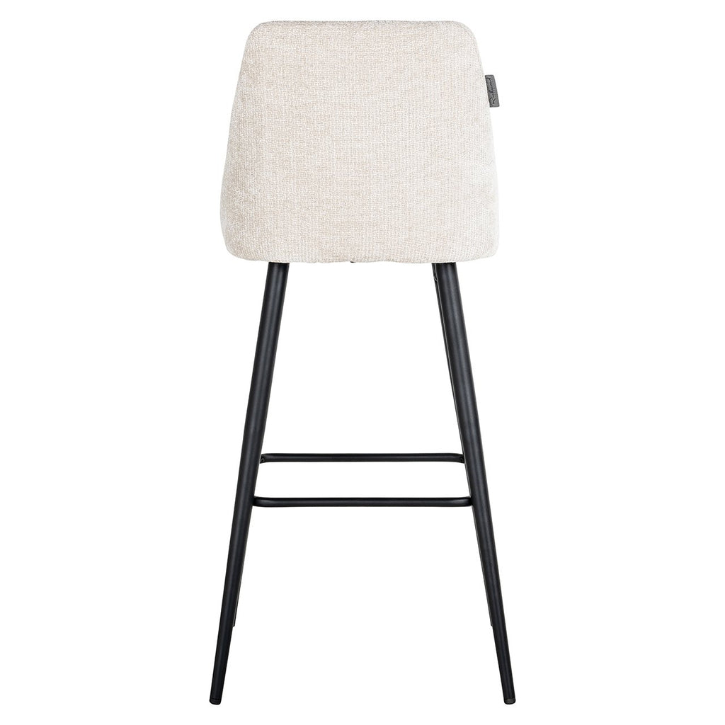 Brooke Unicorn Cream Bar Stool (Set of 2)