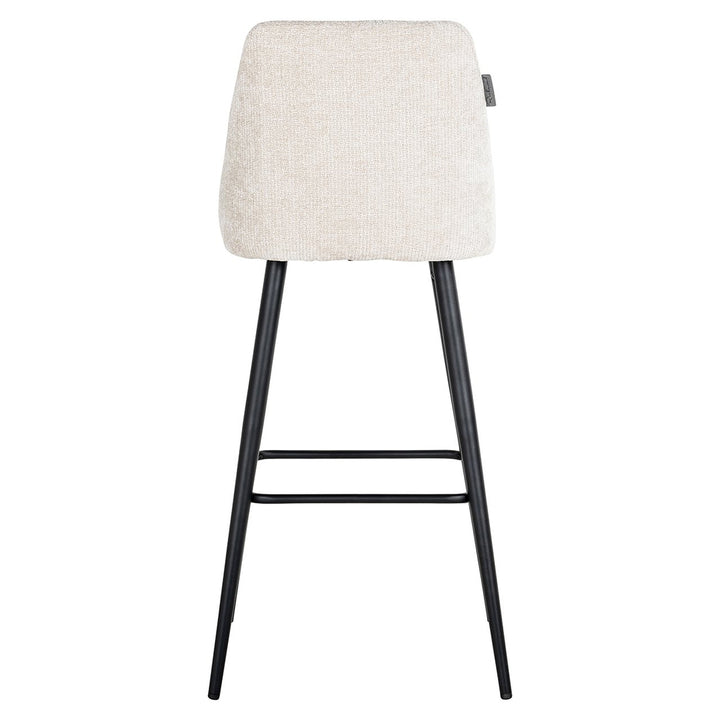 Brooke Unicorn Cream Bar Stool (Set of 2)