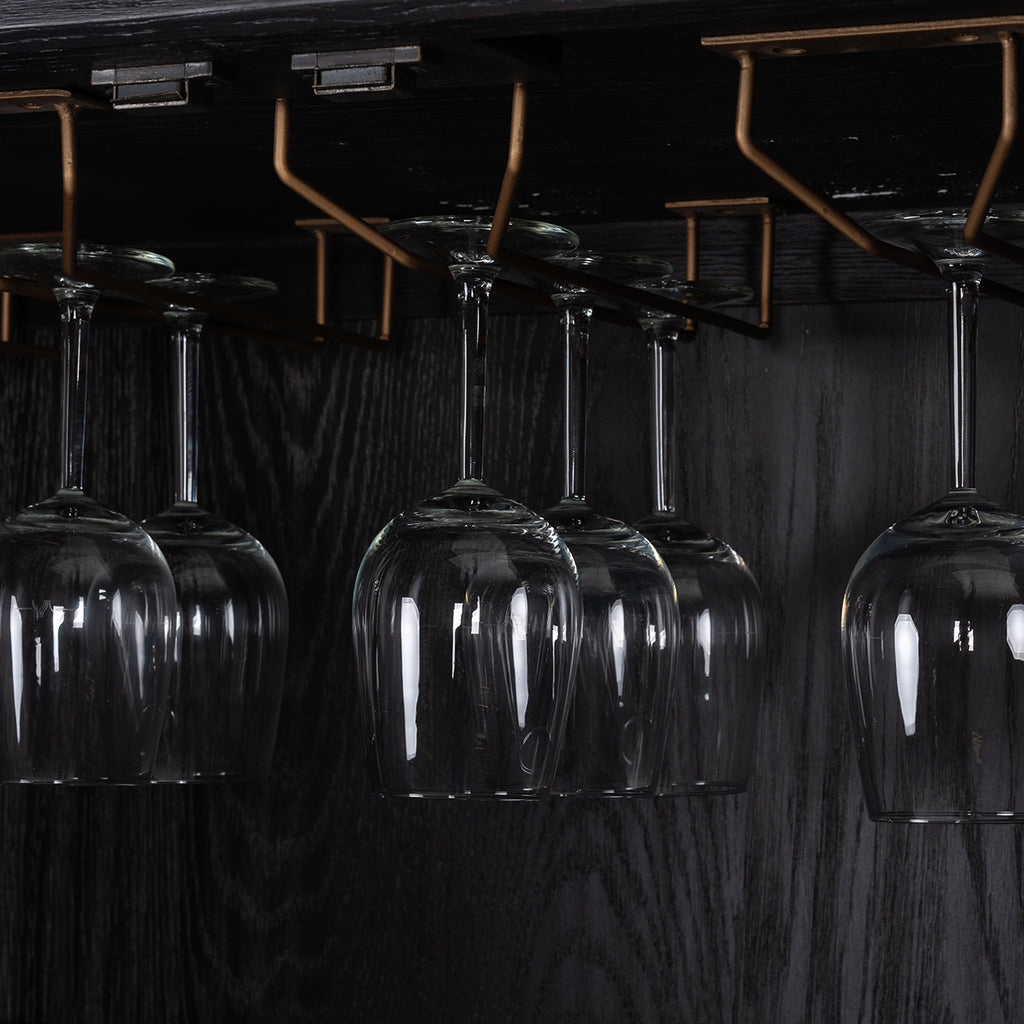 Richmond Interiors Wohnwand Bloomville 2-türig Gold