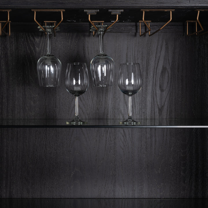 Richmond Interiors Wohnwand Bloomville 2-türig Gold