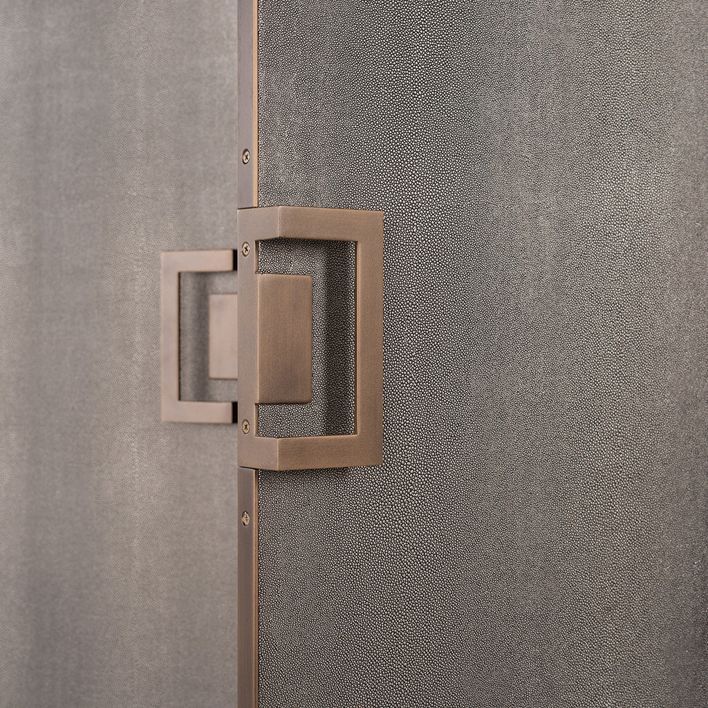 Richmond Interiors Wohnwand Bloomville 2-türig Gold