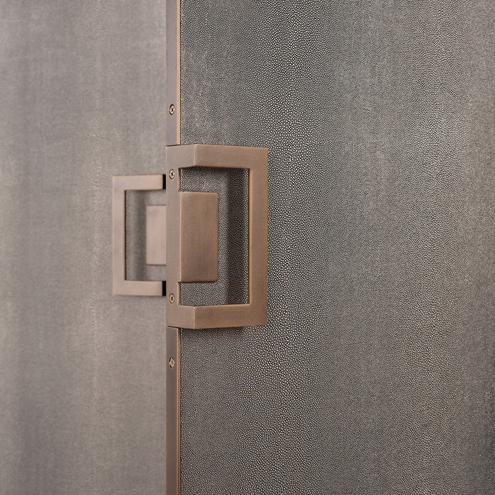 Richmond Interiors Wohnwand Bloomville 2-türig Gold