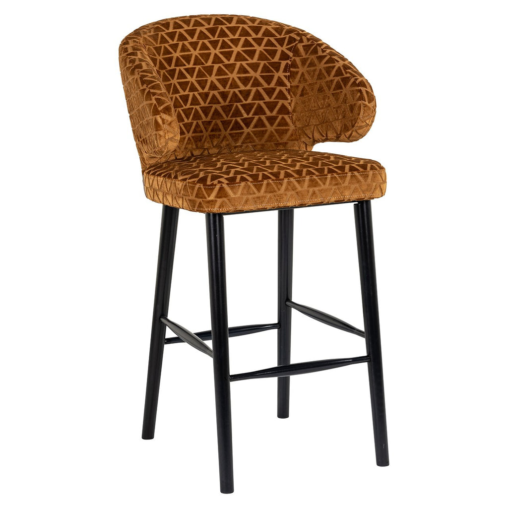 Bar stool Indigo gold triangle (Triangle 2013 old gold)