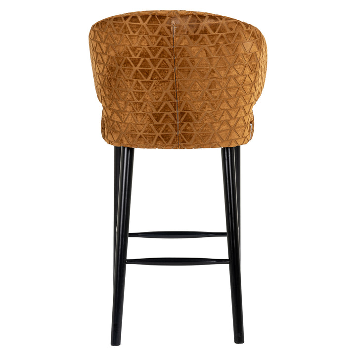 Bar stool Indigo gold triangle (Triangle 2013 old gold)