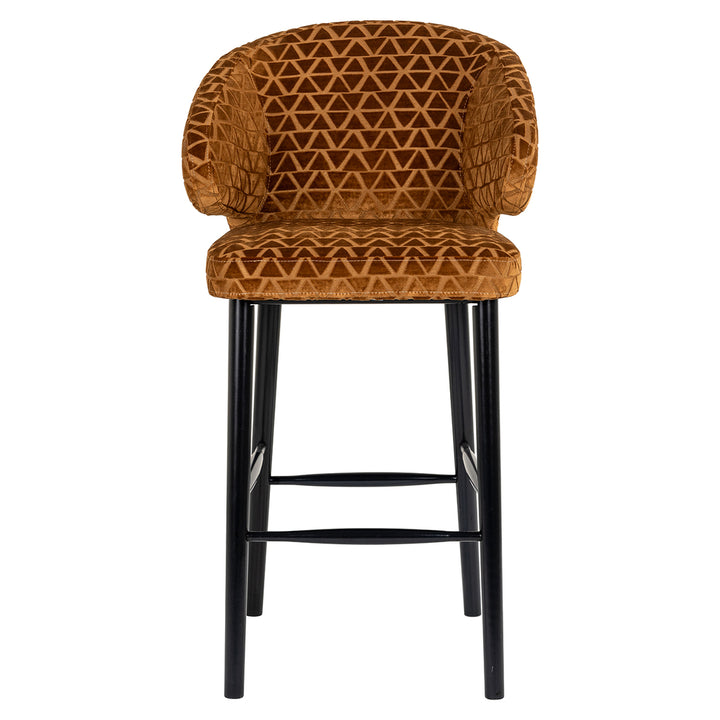 Bar stool Indigo gold triangle (Triangle 2013 old gold)