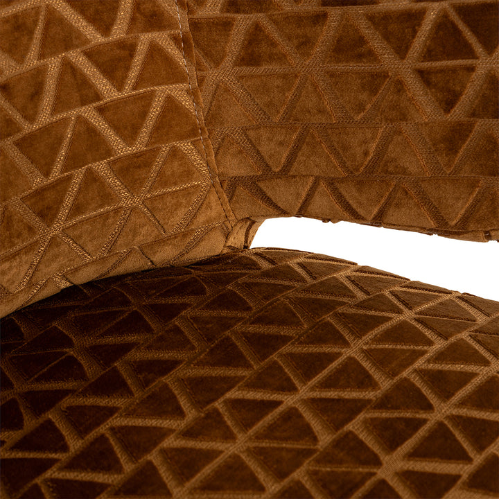 Bar stool Indigo gold triangle (Triangle 2013 old gold)