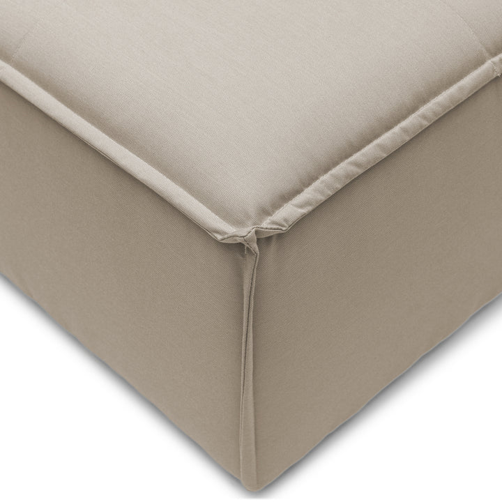 Bellagio Outdoor Chaise Longue Left Oak