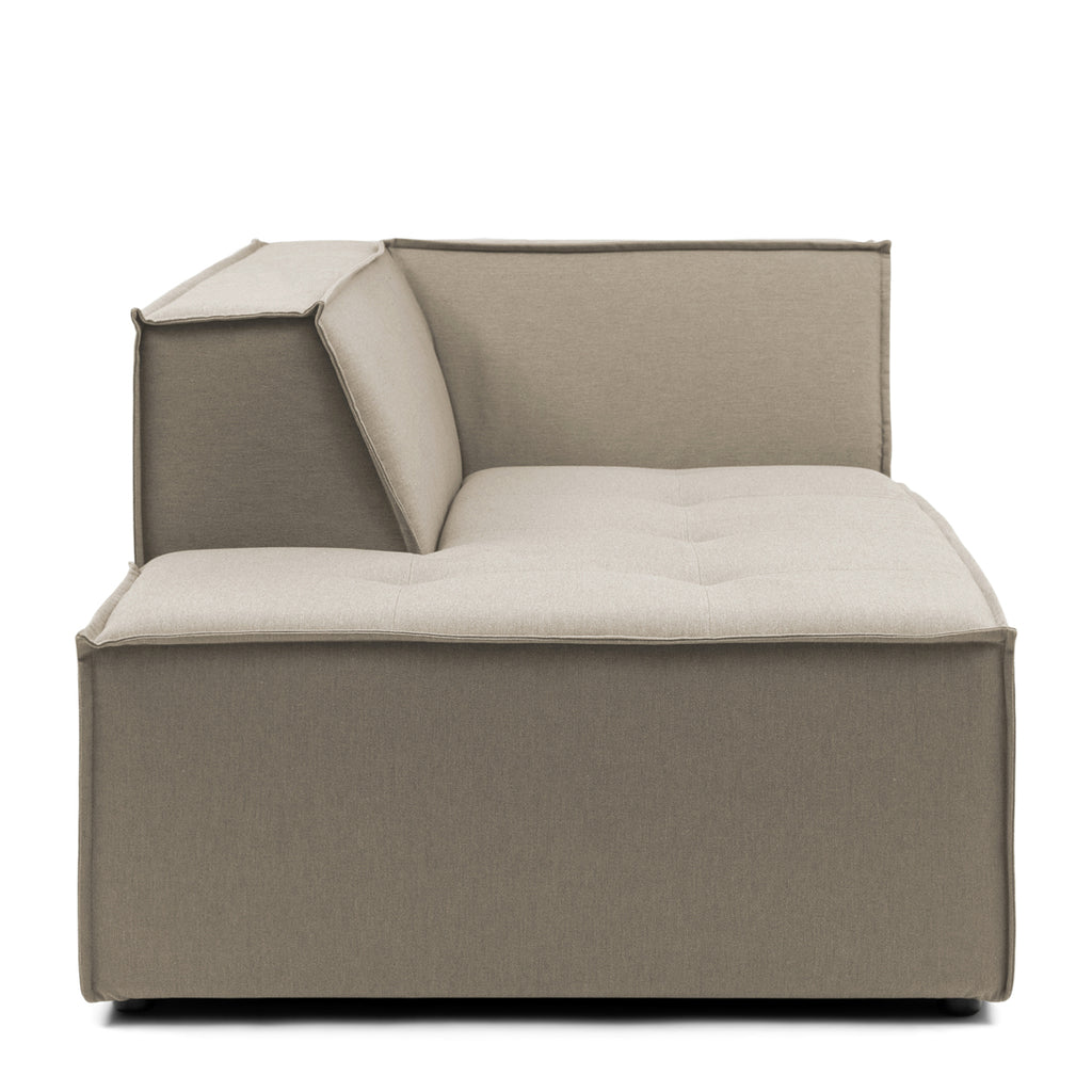 Bellagio Outdoor Chaise Longue Left Oak