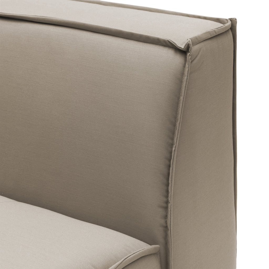 Bellagio Outdoor Chaise Longue Left Oak