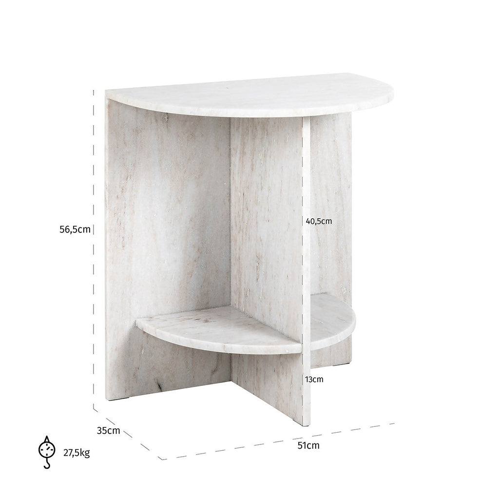 Side table Lansky (Beige)