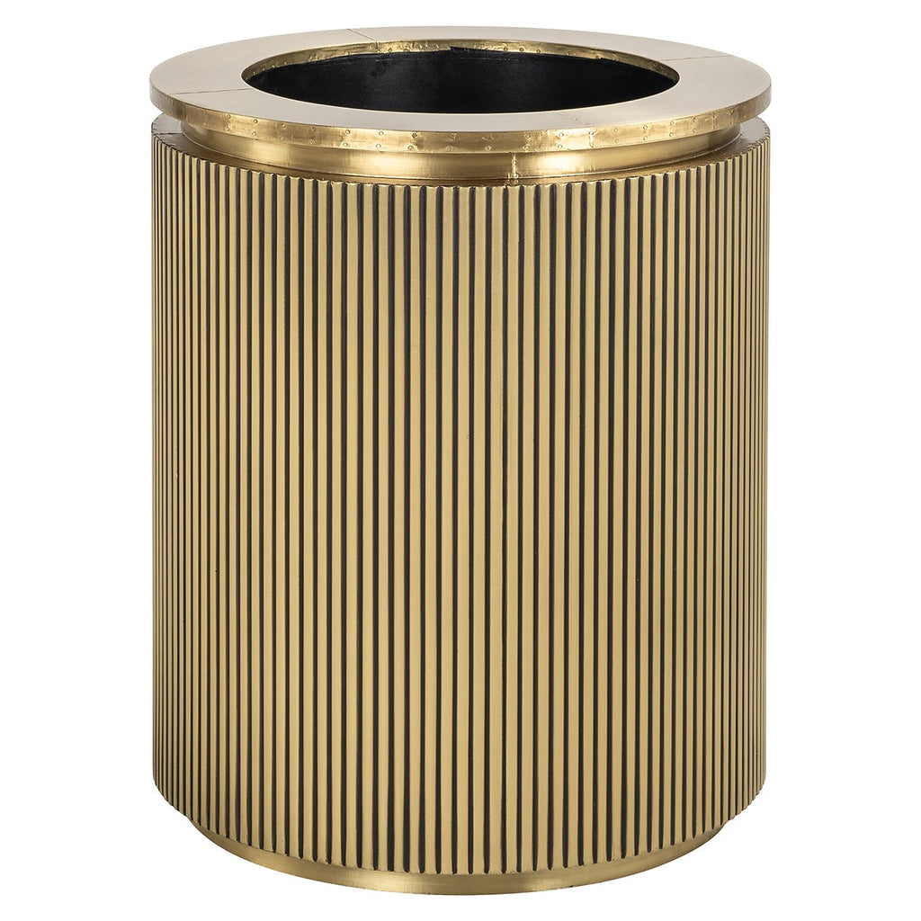 Planter Ironville 50Ø (Brushed Gold)