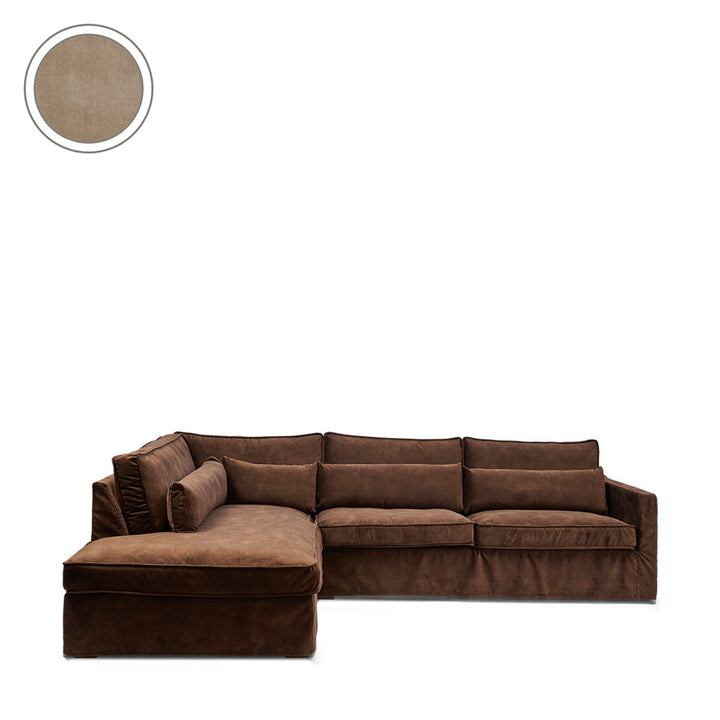 Rivièra Maison Chaise Longue Bank Links Brompton Cross Beige