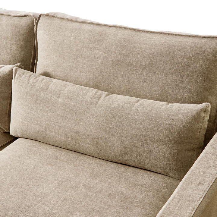 Rivièra Maison Chaiselongue Sofa links Brompton Cross Natur 