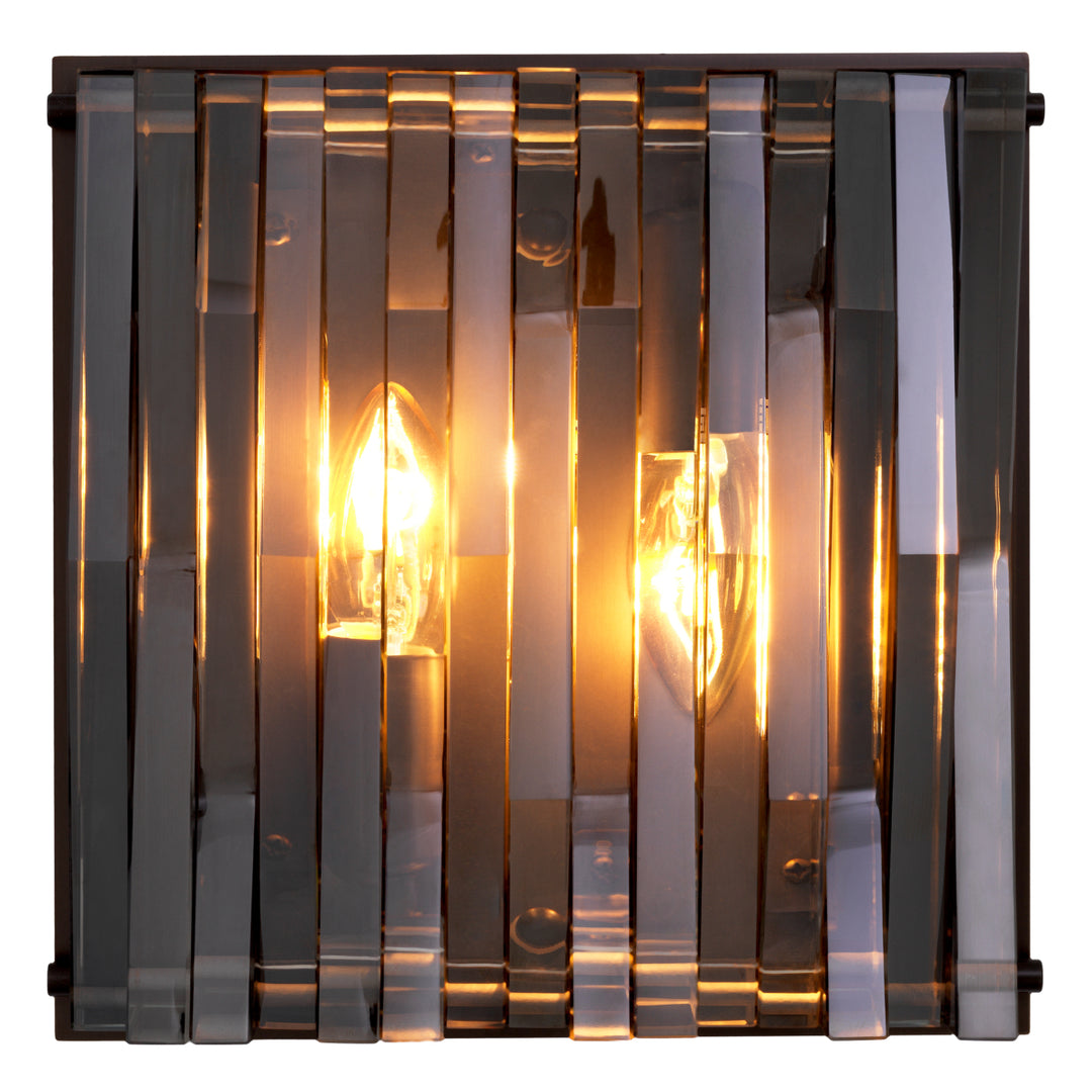 Eichholtz Wandlamp Nuvola S Smoke Glass