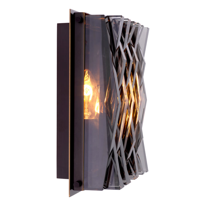 Eichholtz Wandlamp Nuvola S Smoke Glass