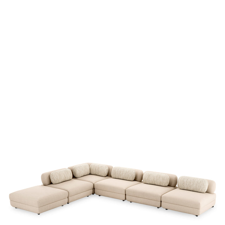 Eichholtz Modulaire Bank Paulo midden Scalea Sand
