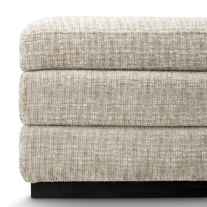 Eichholtz Bankje Valmont Creststone Beige