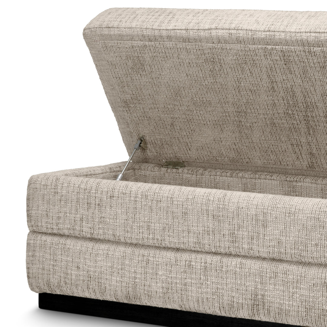 Eichholtz Bankje Valmont Creststone Beige