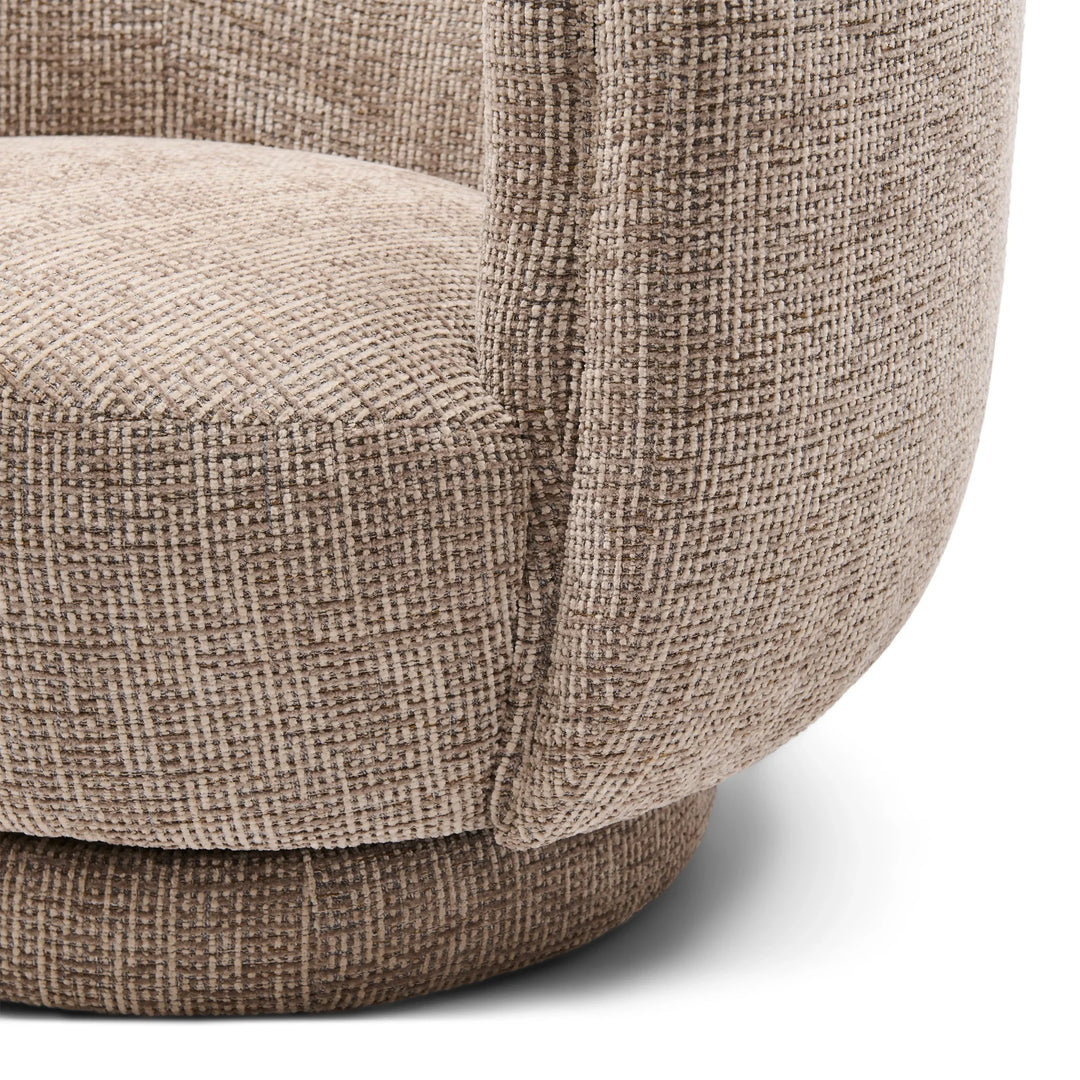 Rivièra Maison Draaifauteuil Rozzano Taupe