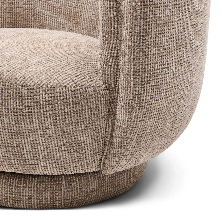 Rivièra Maison Draaifauteuil Rozzano Taupe