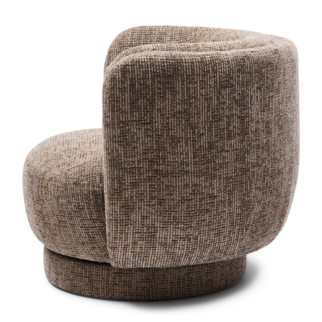 Rivièra Maison Draaifauteuil Rozzano Bruin