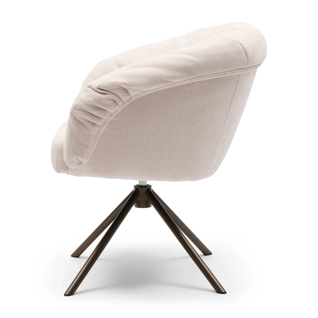 Rivièra Maison Draaistoel Lugo Beige